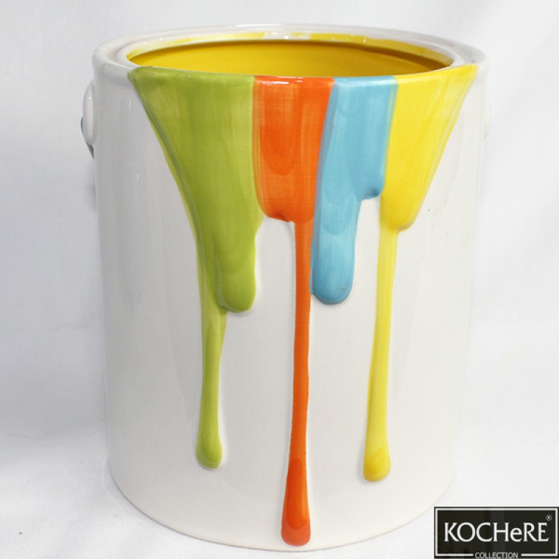 170687 Горшок цветочный с ручк...