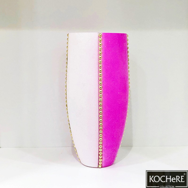 ВАЗА СТЕКЛЯННАЯ СО СТРАЗАМ�...