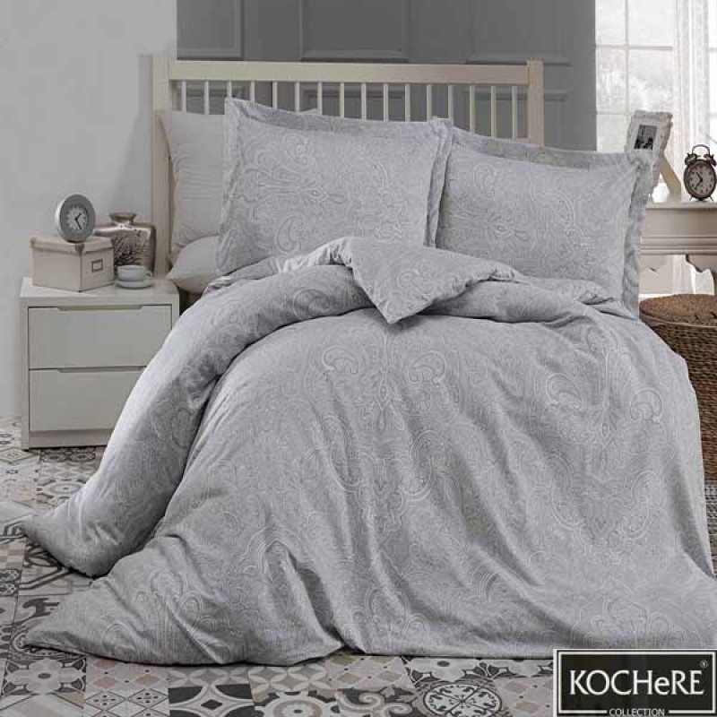 КПБ САТИН 2-х СП ALTINBASAK  Easter/Gri