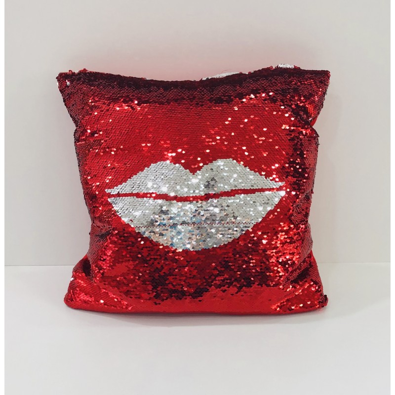 Z/ПОДУШКА ИЗ ПАЙЕТОК С РИСУНКОМ