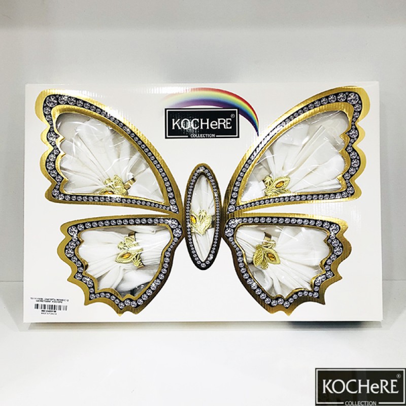 Скатерть с 12 салфетками 160 х 450 см KOCHERE